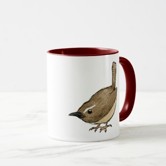 Carolina Wren Mug マグカップ (正面右)