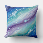 CarolinaBlueBubbles  クッション (正面)