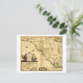 Carolinas with North to the RightPanorama ポストカード (スタンド正面)