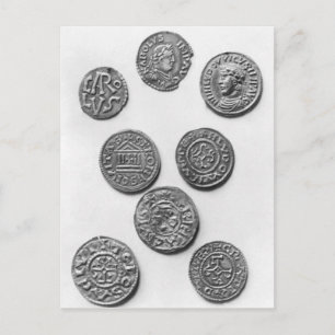 Carolingianの8つの硬貨 ポストカード