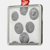 Carolingianの8つの硬貨 メタルオーナメント (左)