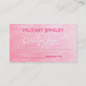 Carolynの名刺 名刺 (裏面)