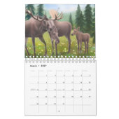 Carolyn McFannのカレンダーの動物のアートワーク カレンダー (3月 2027)