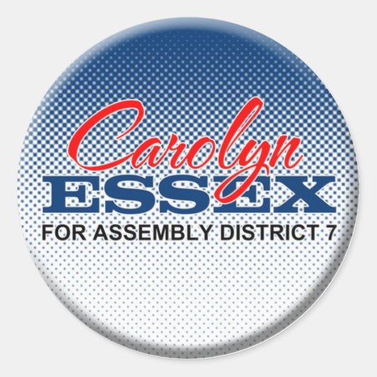 carolynscandidateロゴ ラウンドシール (正面)