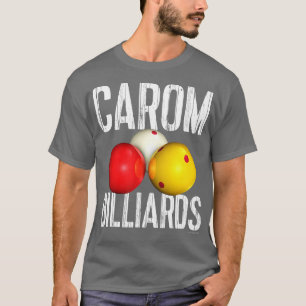 CAROMビリヤードクール内線動揺して Tシャツ