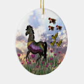 Carousalの馬のオーナメント セラミックオーナメント (右)