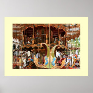 Carousel at d'Horloge ポスター