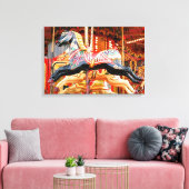 CAROUSEL HORSE キャンバスプリント (インサイチュ (リビング))