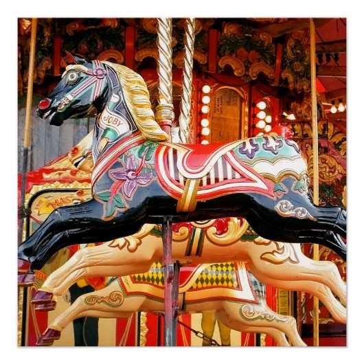 CAROUSEL HORSE ポスター (正面)