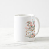 Carousel Horse Coffee Mug コーヒーマグカップ (正面右)
