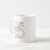 Carousel Horse Coffee Mug コーヒーマグカップ (正面左)
