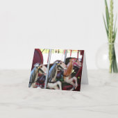 Carousel Horse Memories Note カード (正面)