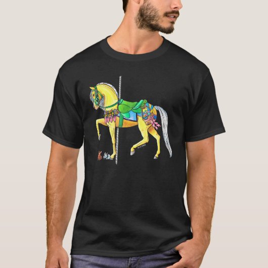 Carousel Horse Ostara Easter Tシャツ (正面)
