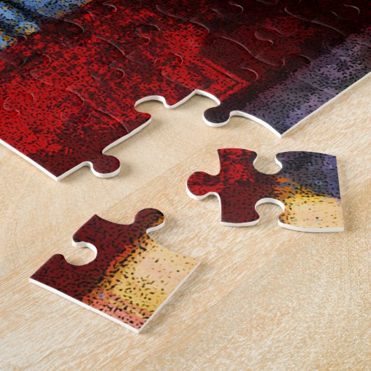 Carousel Horse Race ジグソーパズル (側面)