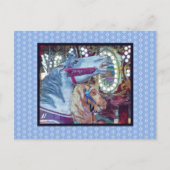 Carousel Horse Race ポストカード (正面)