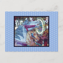 Carousel Horse Race ポストカード