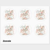 Carousel Horse Stickers ラウンドシール (シート)