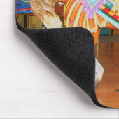 Carousel Horses マウスパッド (コーナー)