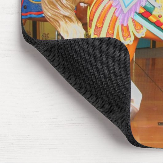 Carousel Horses マウスパッド (コーナー)