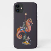 Carousel Seahorse Case-Mate iPhoneケース (裏面)