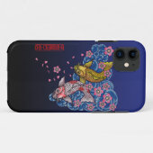 Carp sakura Case-Mate iPhoneケース (裏面(横))