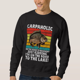 Carpaholic Carp Fishing スウェットシャツ