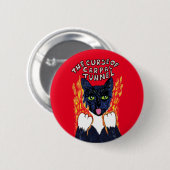 Carpalトンネル認識度ピンバッジ、関節炎。 缶バッジ (正面&裏面)