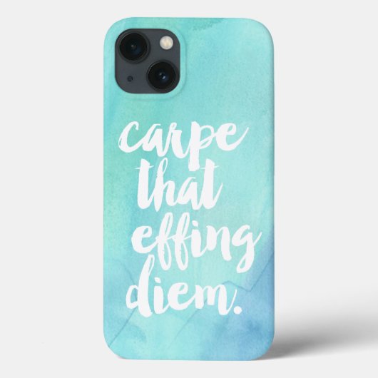 CarpeそのEffing Diemの電話箱|の水 Case-Mate iPhoneケース (裏面)
