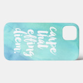 CarpeそのEffing Diemの電話箱|の水 Case-Mate iPhoneケース (裏面 (横))