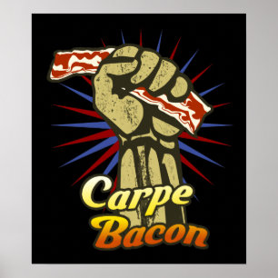 Carpeのベーコン$24.95のグラフィックアートの壁 ポスター