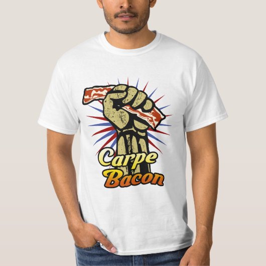 Carpeのベーコン Tシャツ (正面)