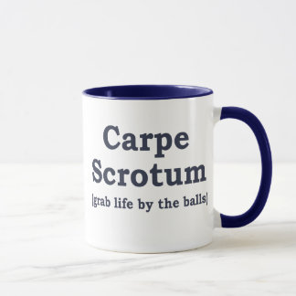 Carpeの陰嚢 マグカップ