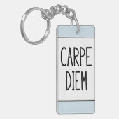 carpeのdiemのkeychain -感動的なやる気を起こさせる キーホルダー (正面左)