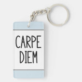 carpeのdiemのkeychain -感動的なやる気を起こさせる キーホルダー (裏面)