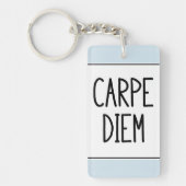 carpeのdiemのkeychain -感動的なやる気を起こさせる キーホルダー (正面)