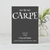 CARPE 招待状 (スタンド正面)