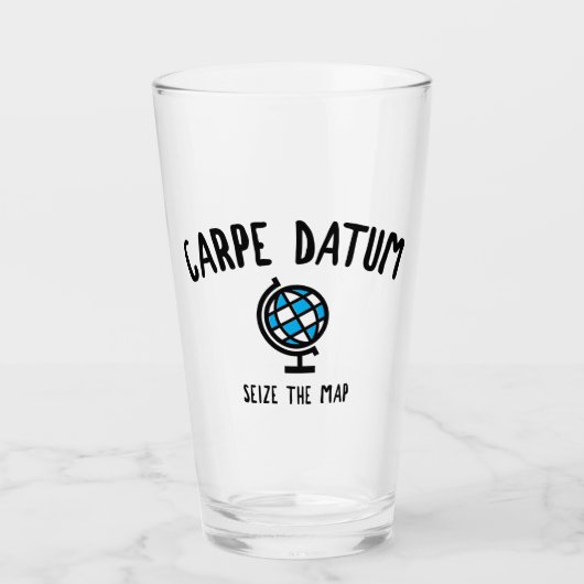 Carpe Datumがマップを押収 タンブラーグラス (正面)