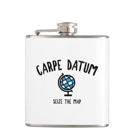 Carpe Datumがマップを押収 フラスク (正面)