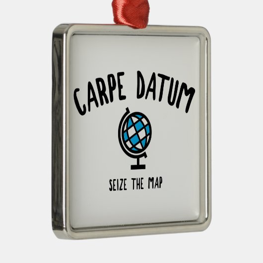 Carpe Datumがマップを押収 メタルオーナメント (右)