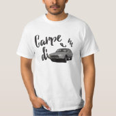 Carpe DiemとGS - 9色 – DIY Tシャツ (正面)