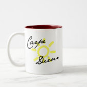 Carpe Diemのコーヒー・マグ ツートーンマグカップ (左)