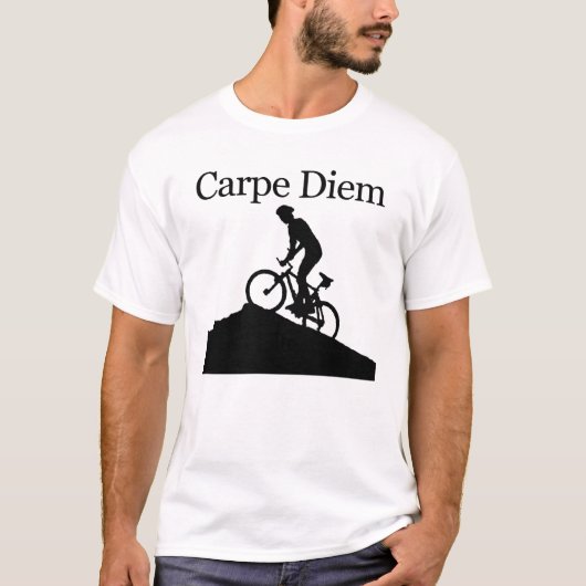 Carpe Diemのマウンテンバイク Tシャツ (正面)