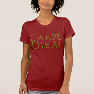 Carpe Diemの女性のTシャツ Tシャツ