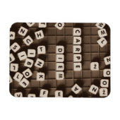 Carpe Diemスクランブルレタータイル マグネット (横)