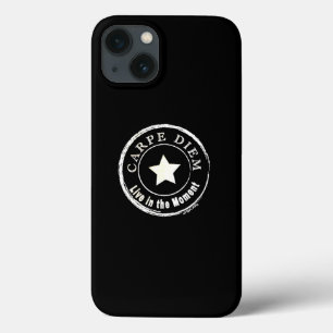 CARPE DIEM白黒カッコいいケース – メイトiPhoneケース iPhone 13ケース