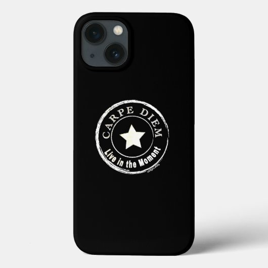 CARPE DIEM白黒カッコいいケース – メイトiPhoneケース Case-Mate iPhoneケース (裏面)