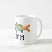 Carpe Diem |のコイDiem |は日のマグを握ります コーヒーマグカップ (正面右)