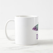 Carpe Diem |のコイDiem |は日のマグを握ります コーヒーマグカップ (左)