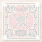 Carpe Diem ガラスコースター (裏面)