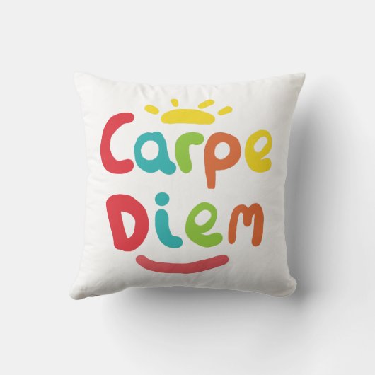 Carpe Diem クッション (裏面)